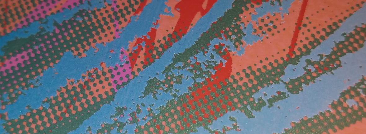 Warhol screenprint detail